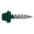 Buildright Self-Drilling Screw, #10 x 1 in, Painted Steel Hex Head Hex Drive, 118 PK 54806
